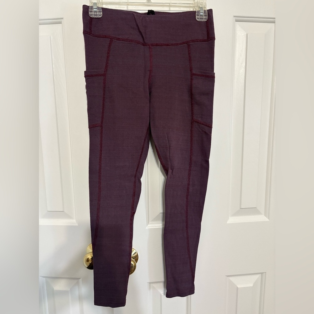 Pact Organic Cotton High-Waisted 3/4 Leggings with Pockets